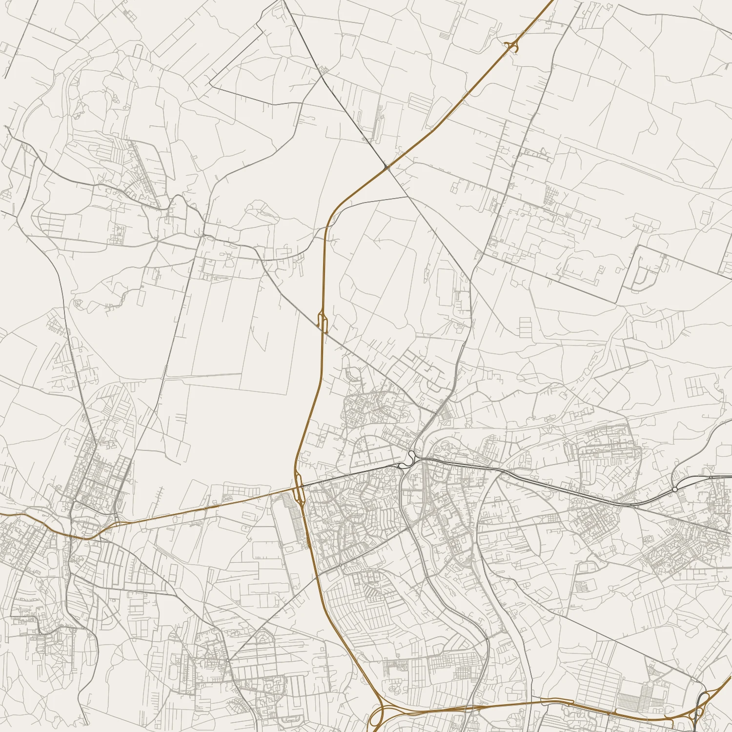 Mapa ulic: Będzin i najbliższa okolica